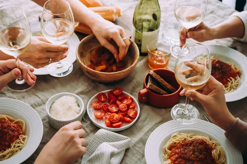 The etiquette and customs of Italian dining